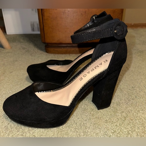 Rampage black heels - Picture 2 of 6